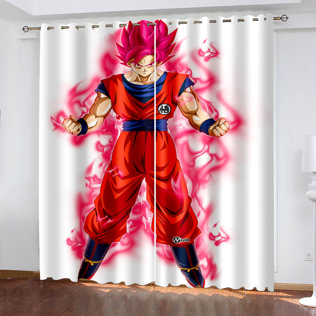 2024 NEW Naruto Curtains Cosplay Blackout Window Treatments Drapes for Room Decoration