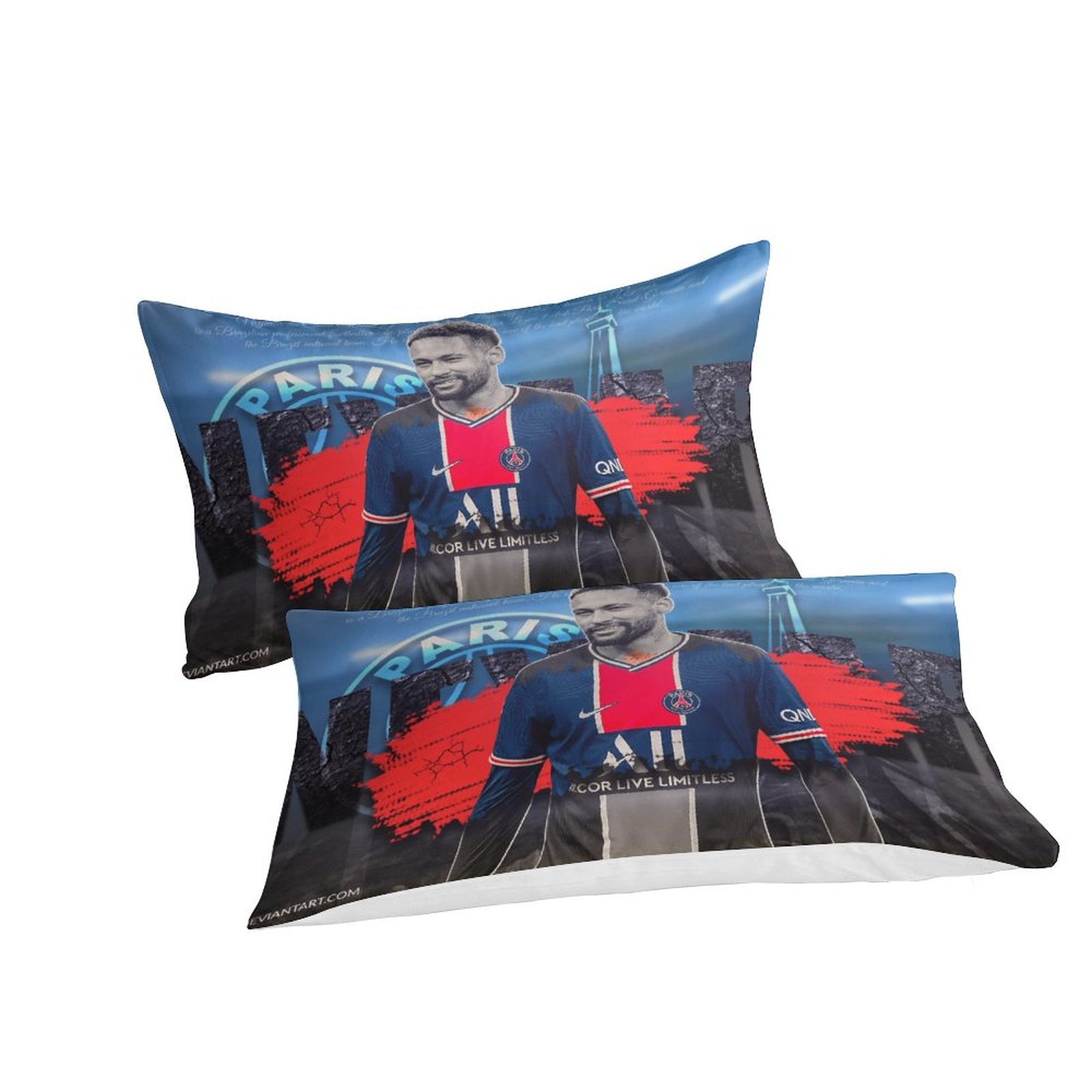 2025 NEW Neymar Pattern Bedding Set Quilt Cover Without Filler