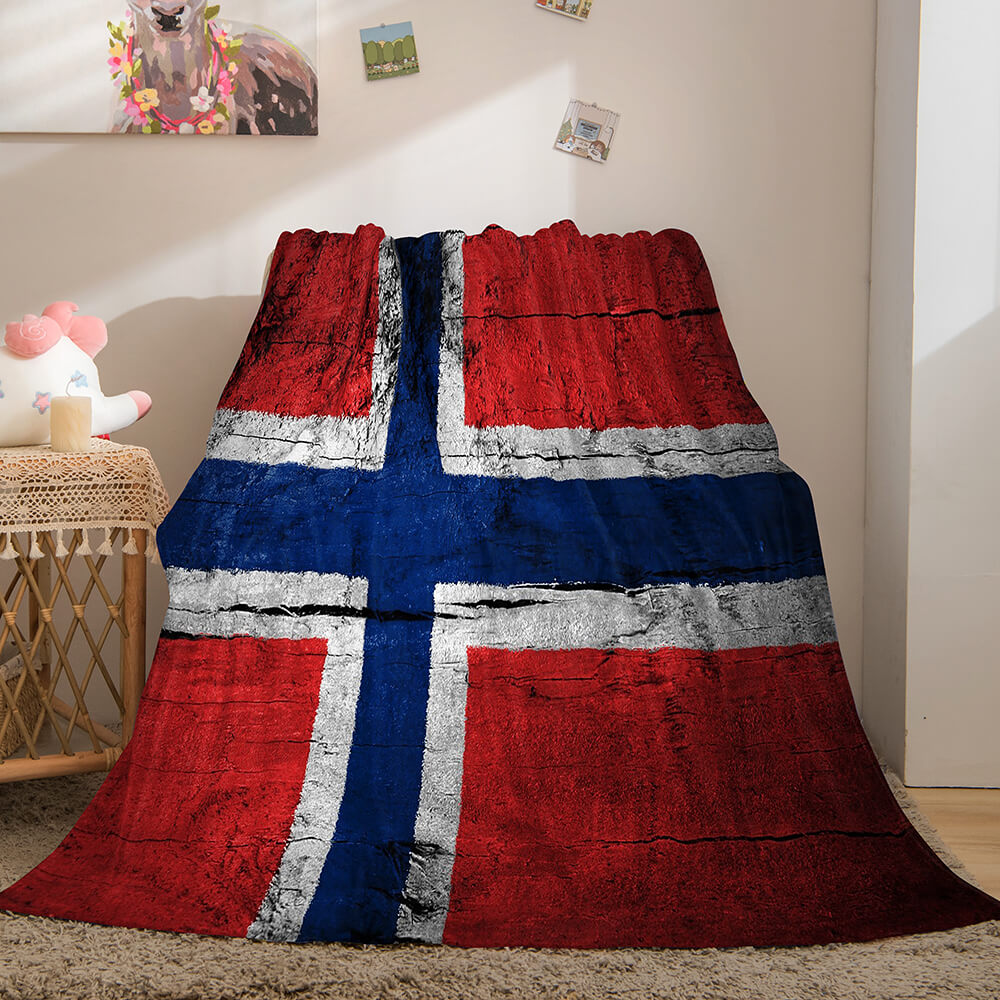 2024 NEW Famous Country National Flag Flannel Fleece Throw Blanket Bedding Sets