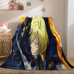 2024 NEW ONE PIECE Cosplay Soft Flannel Fleece Throw Blanket