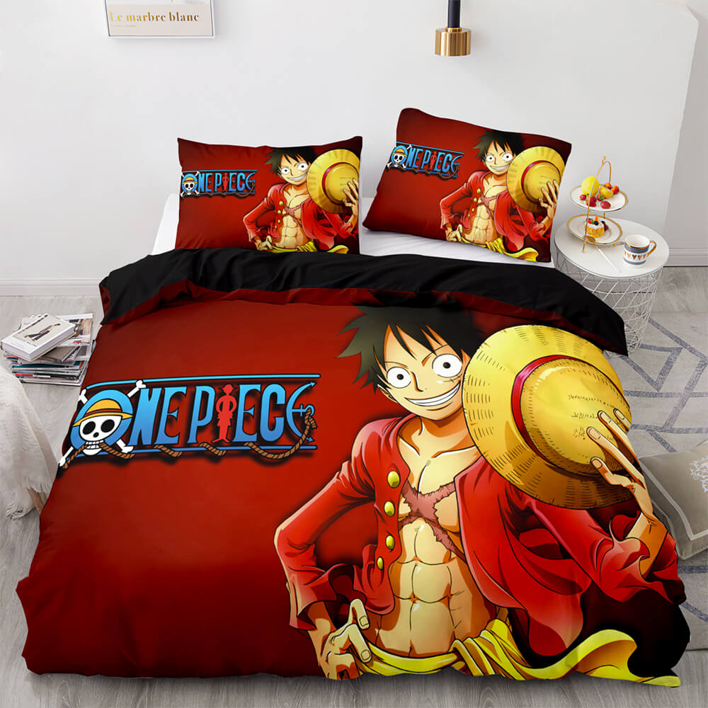 2024 NEW One Piece Cosplay Bedding Sets Quilt Covers Without Filler