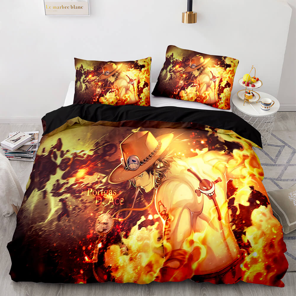 2024 NEW One Piece Cosplay Bedding Sets Quilt Covers Without Filler