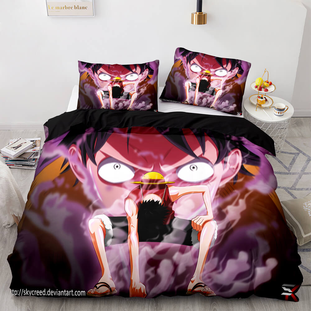 2024 NEW One Piece Cosplay Bedding Sets Quilt Covers Without Filler