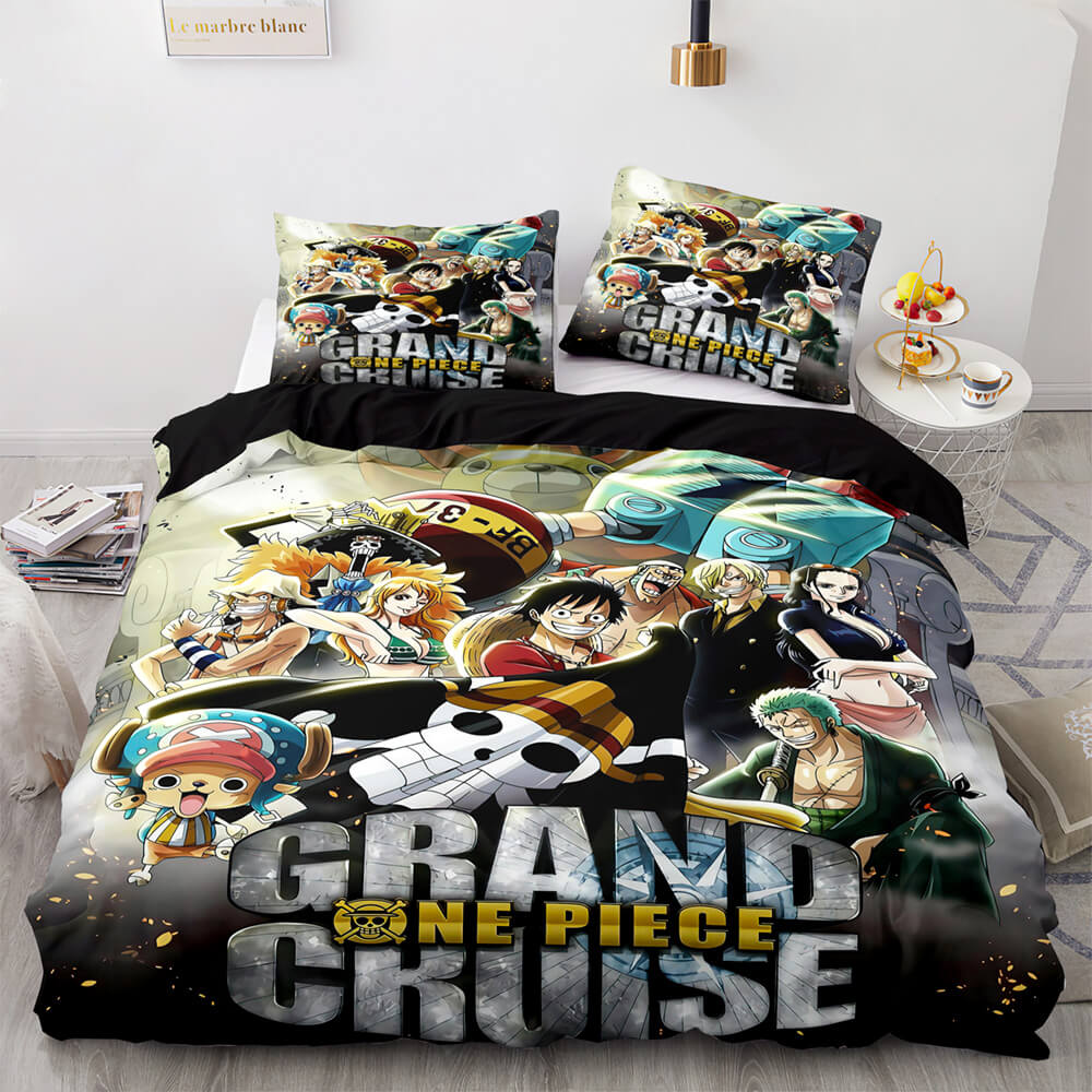 2024 NEW One Piece Cosplay Bedding Sets Quilt Covers Without Filler