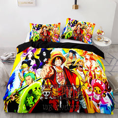 2024 NEW One Piece Cosplay Bedding Sets Quilt Covers Without Filler