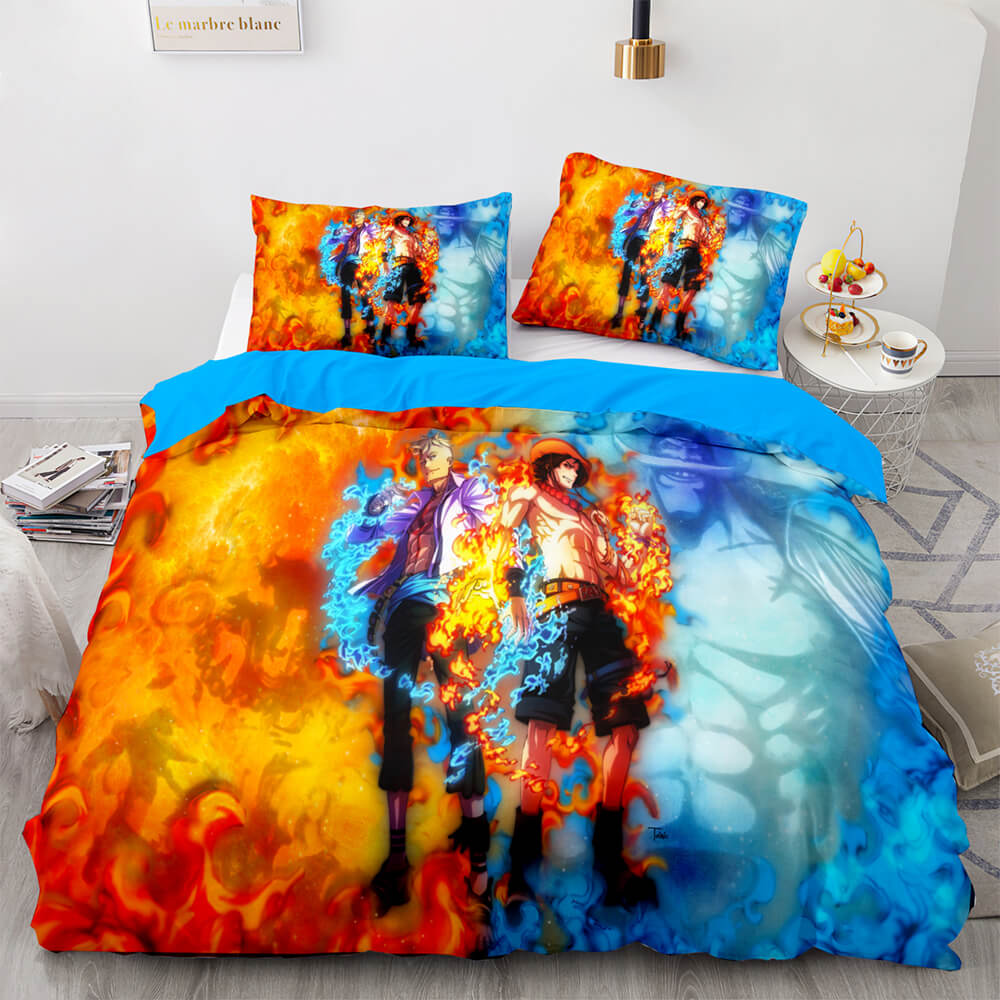 2024 NEW One Piece Cosplay Bedding Sets Quilt Covers Without Filler