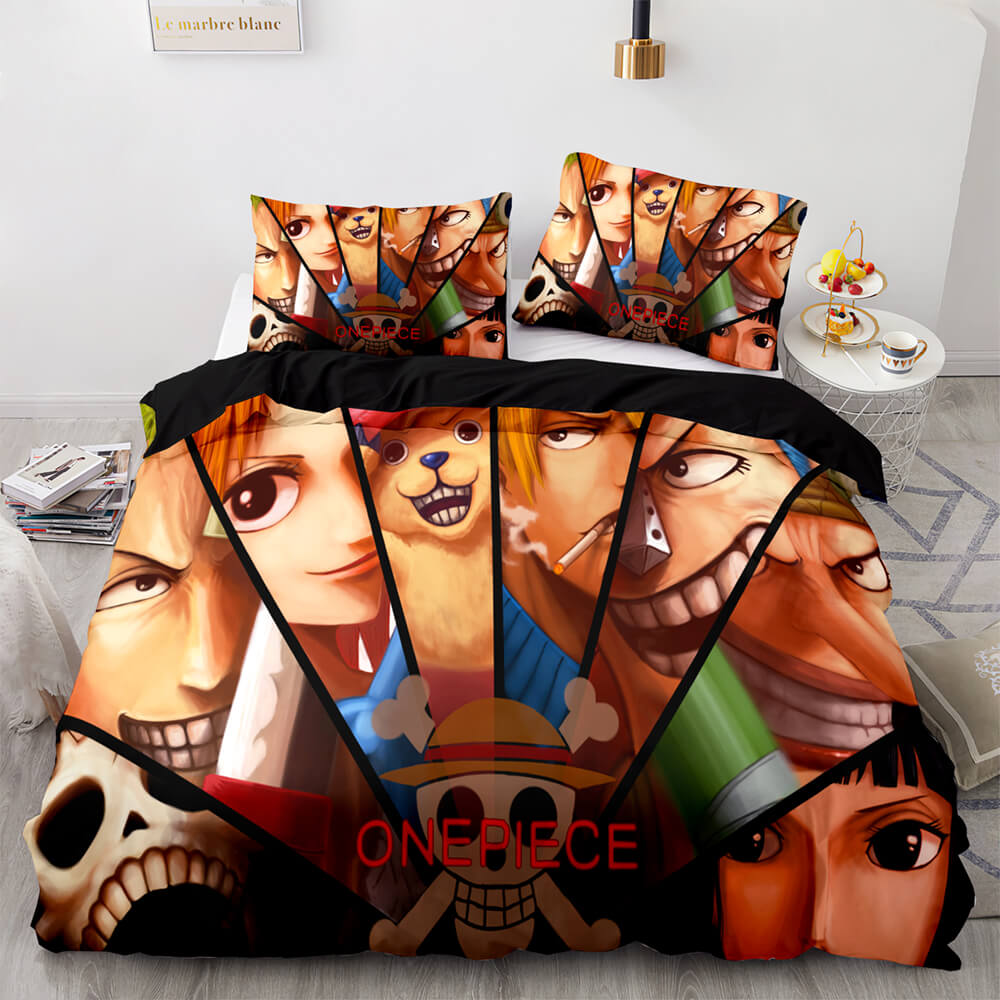 2024 NEW One Piece Cosplay Bedding Sets Quilt Covers Without Filler