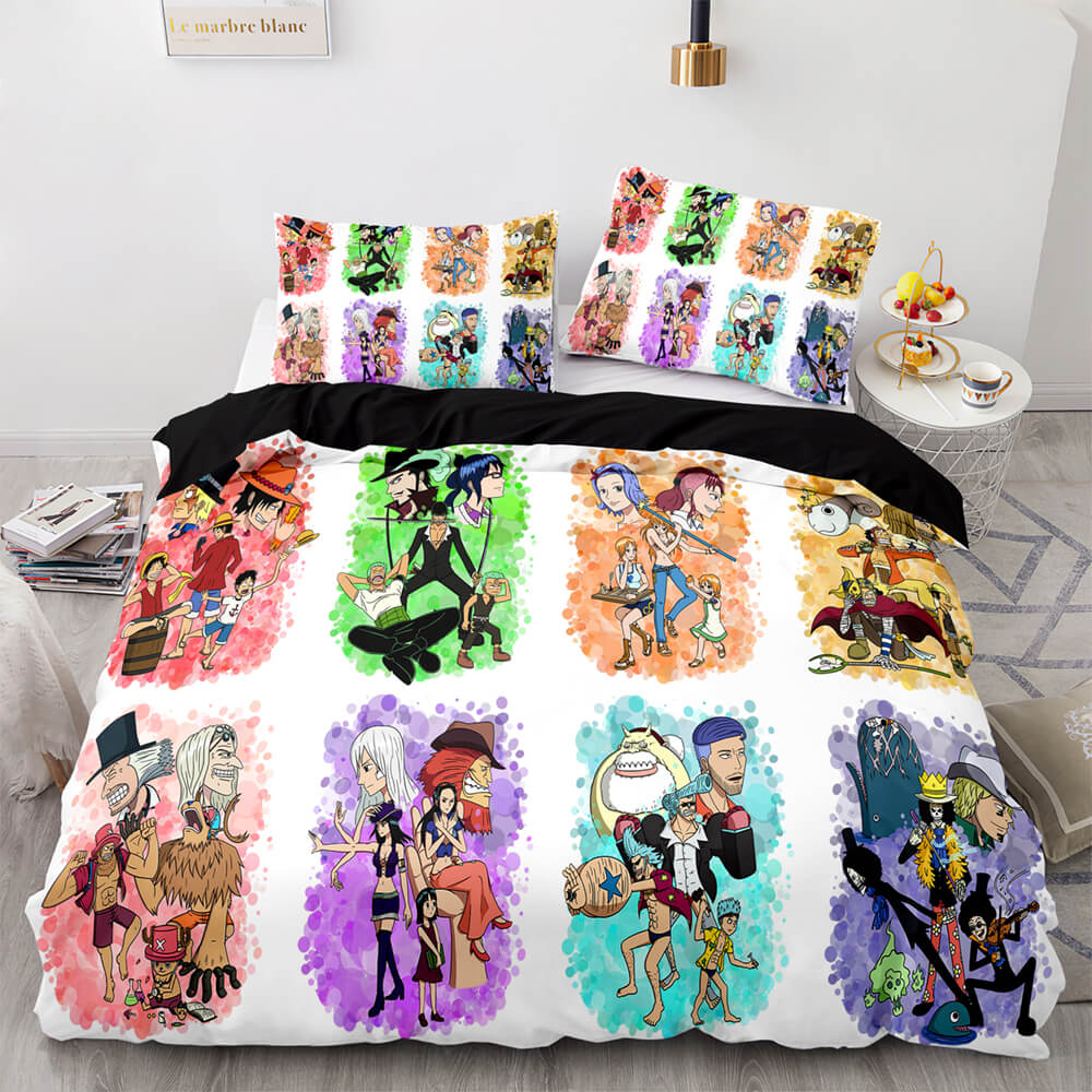 2024 NEW One Piece Bedding Sets Pattern Quilt Covers Room Decoration