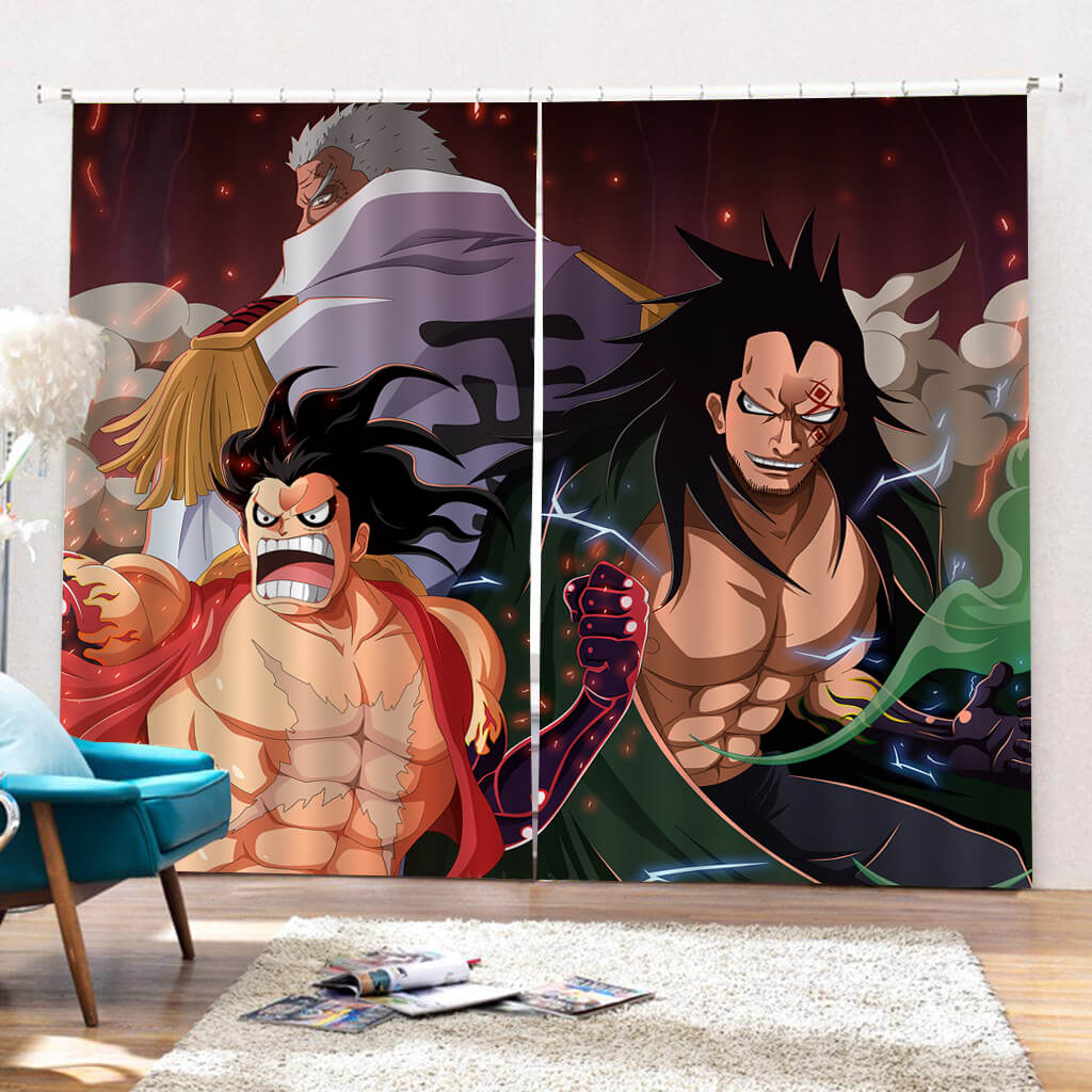 2025 NEW One Piece Curtains Cosplay Blackout Window Drapes for Room Decorations