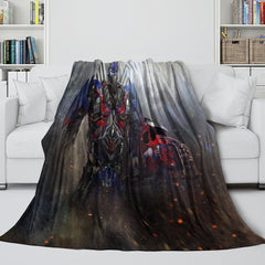 2024 NEW Optimus Prime Blanket Flannel Fleece Throw Room Decoration