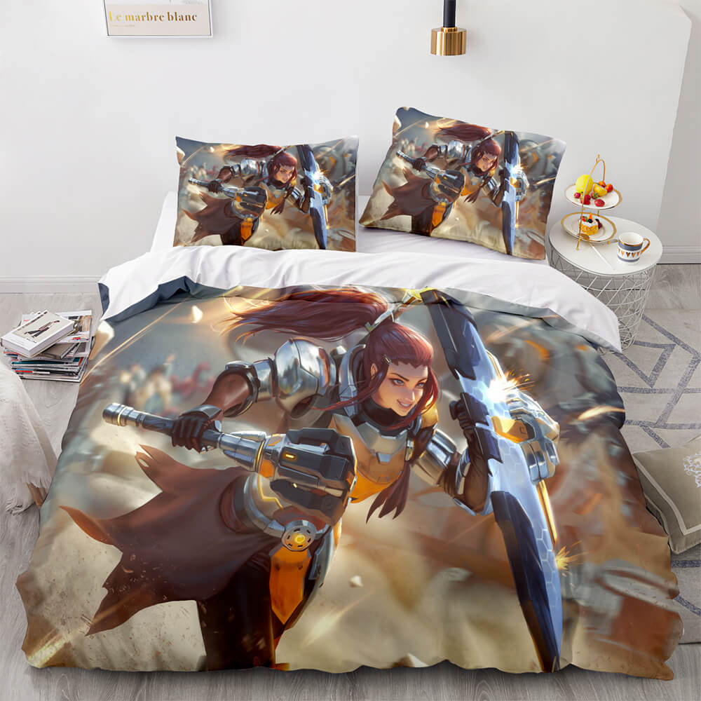 2025 NEW Overwatch Cosplay 3 Piece Bedding Sets Quilt Covers Without Filler