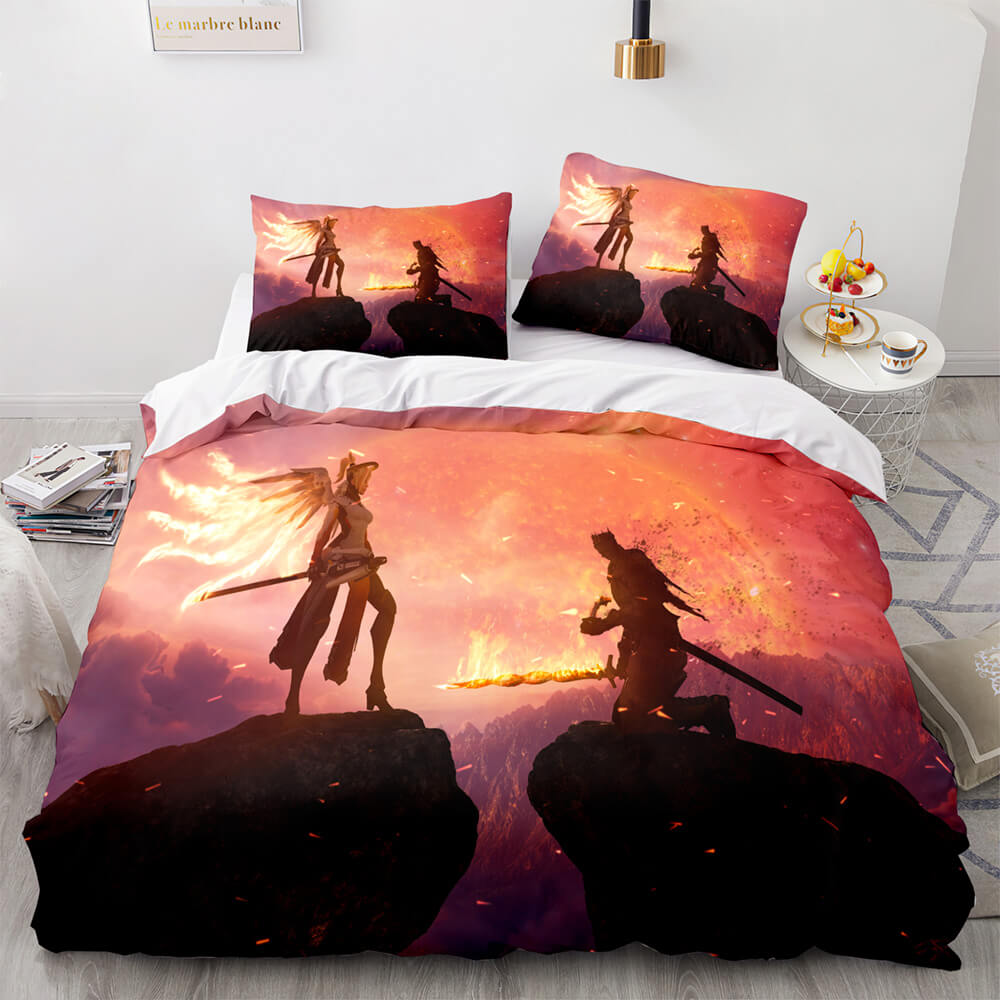 2025 NEW Overwatch Cosplay 3 Piece Bedding Sets Quilt Covers Without Filler