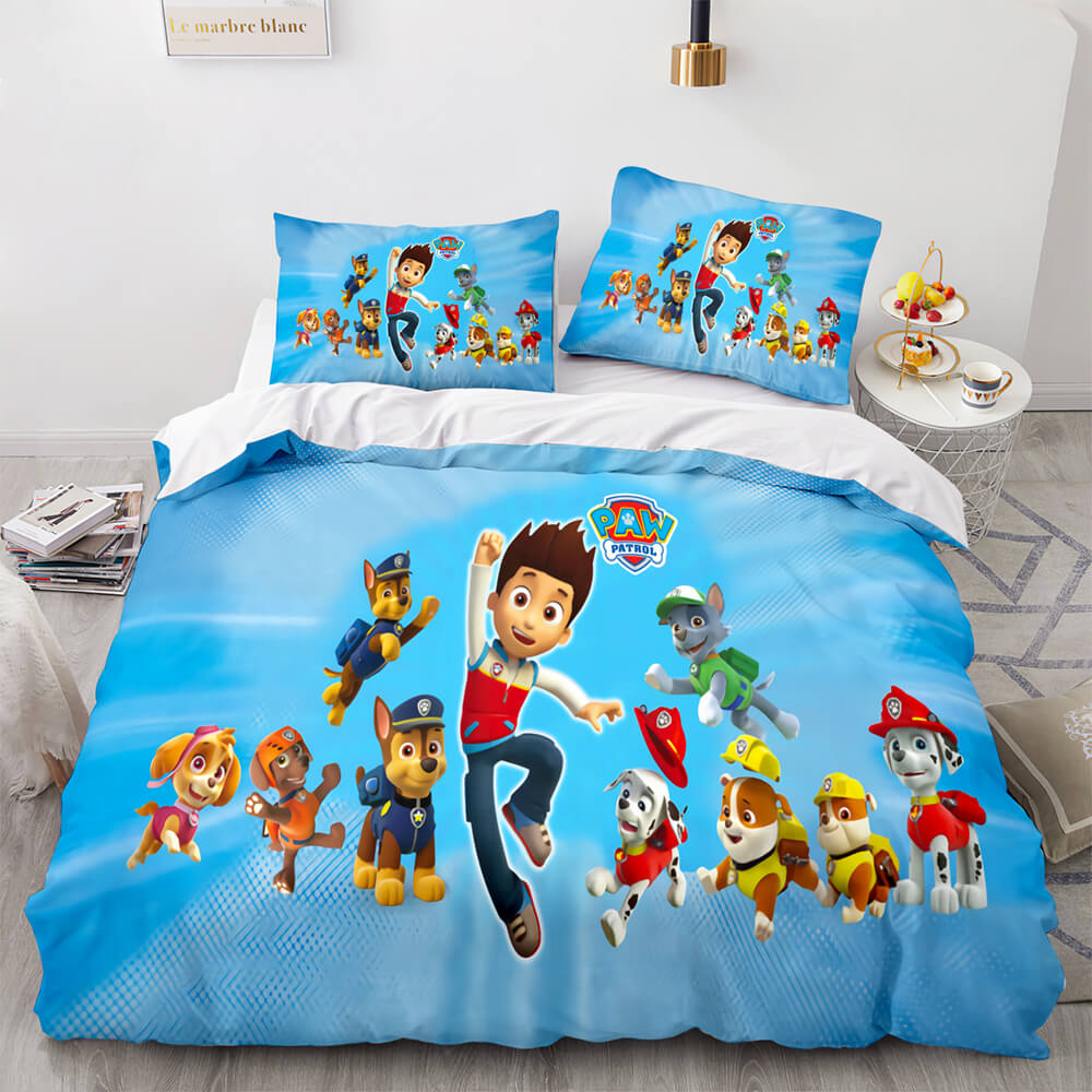 2024 NEW PAW Patrol Cosplay Bedding Sets Quilt Covers