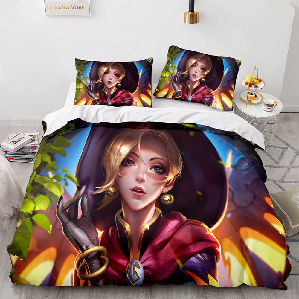 2025 NEW PS4 Overwatch Pattern Bedding Set Quilt Covers Room Decoration