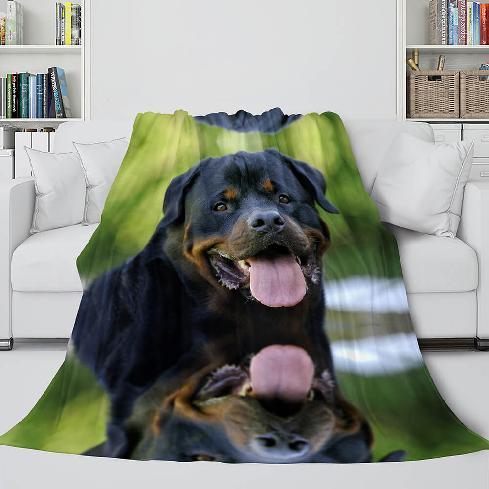 2024 NEW Pet Puppy Dog Flannel Blanket Room Decoration