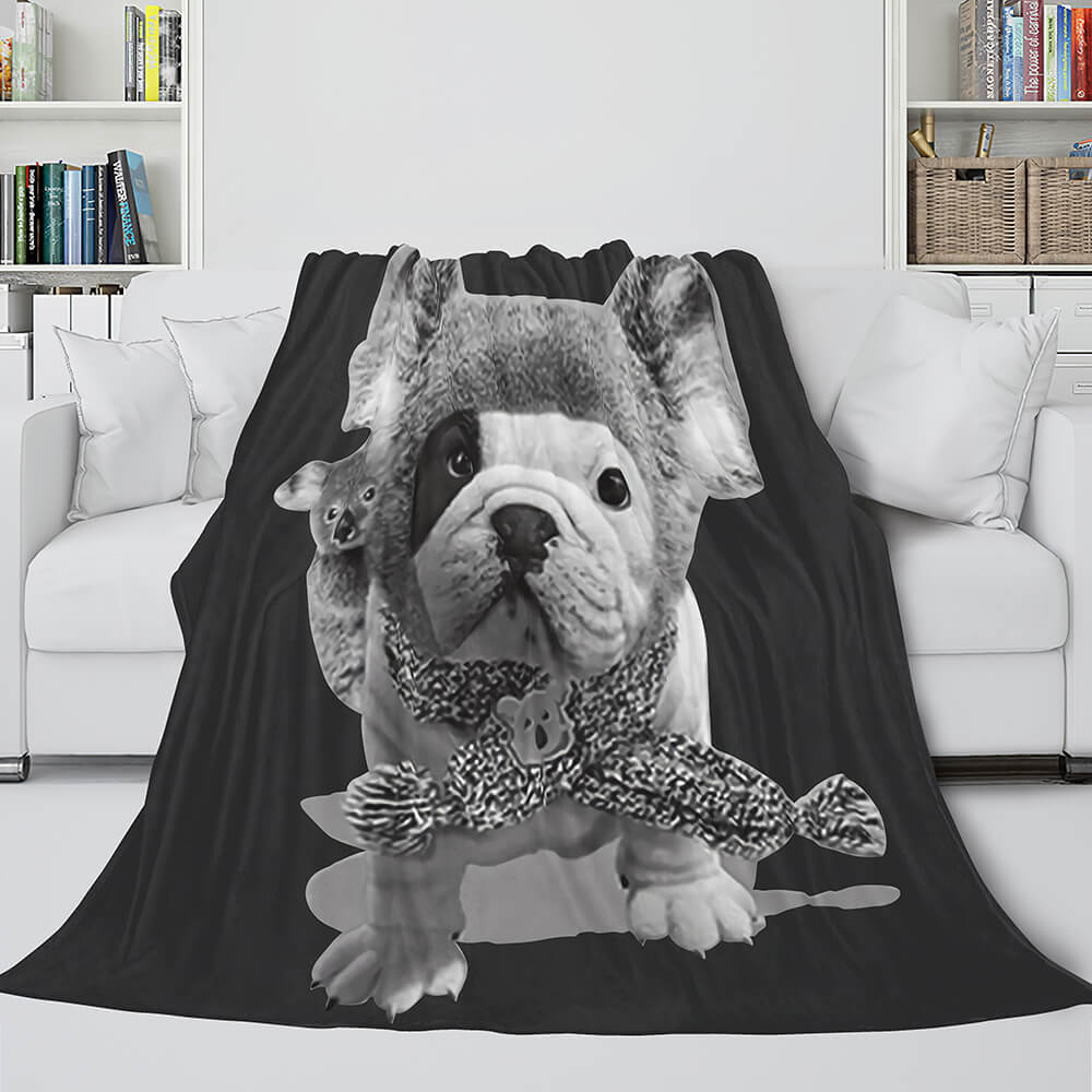 2024 NEW Pet Puppy Dog Flannel Blanket Room Decoration