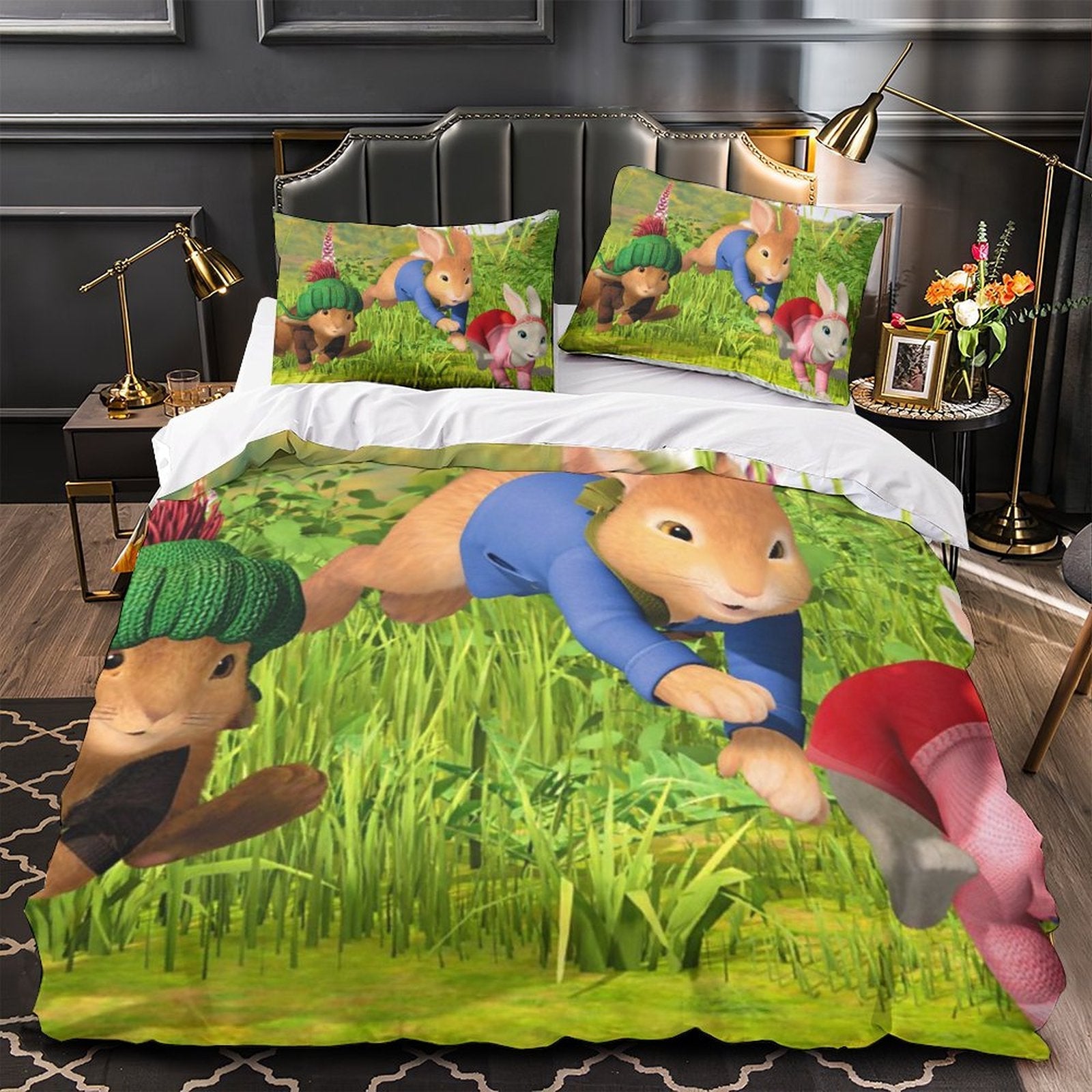 2024 NEW Peter Rabbit Bedding Set Quilt Cover Without Filler