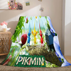 2024 NEW Pikmin Flannel Fleece Blanket