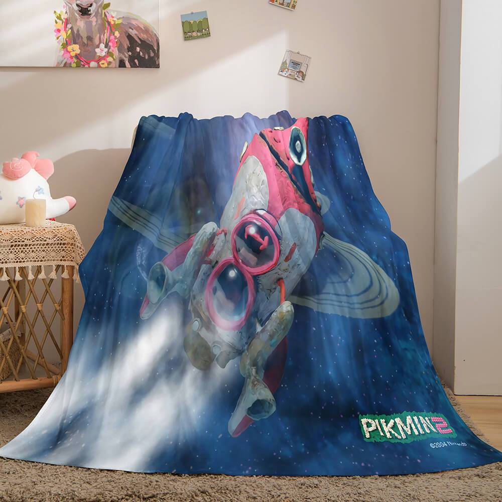 2024 NEW Pikmin Flannel Fleece Blanket