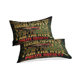 2026 NEW Polite Society Bedding Set Pattern Quilt Cover