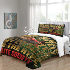 2026 NEW Polite Society Bedding Set Pattern Quilt Cover