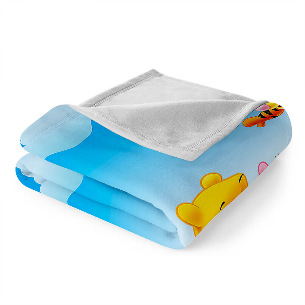 2024 NEW Pooh Bear Blanket Flannel Throw Room Decoration