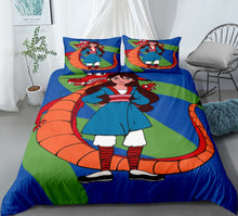 Load image into Gallery viewer, MuLan #1 Duvet Cover Quilt Cover Pillowcase Bedding Set Bed Linen Home Bedroom Decor