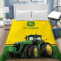 Agriculture Tractor #1 Bedding Sheet Flat Sheets Bed Sheet Bedding Linen Double Queen Size Bedsheet
