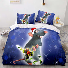 2024 NEW Ratatouille Bedding Set Pattern Quilt Cover Without Filler