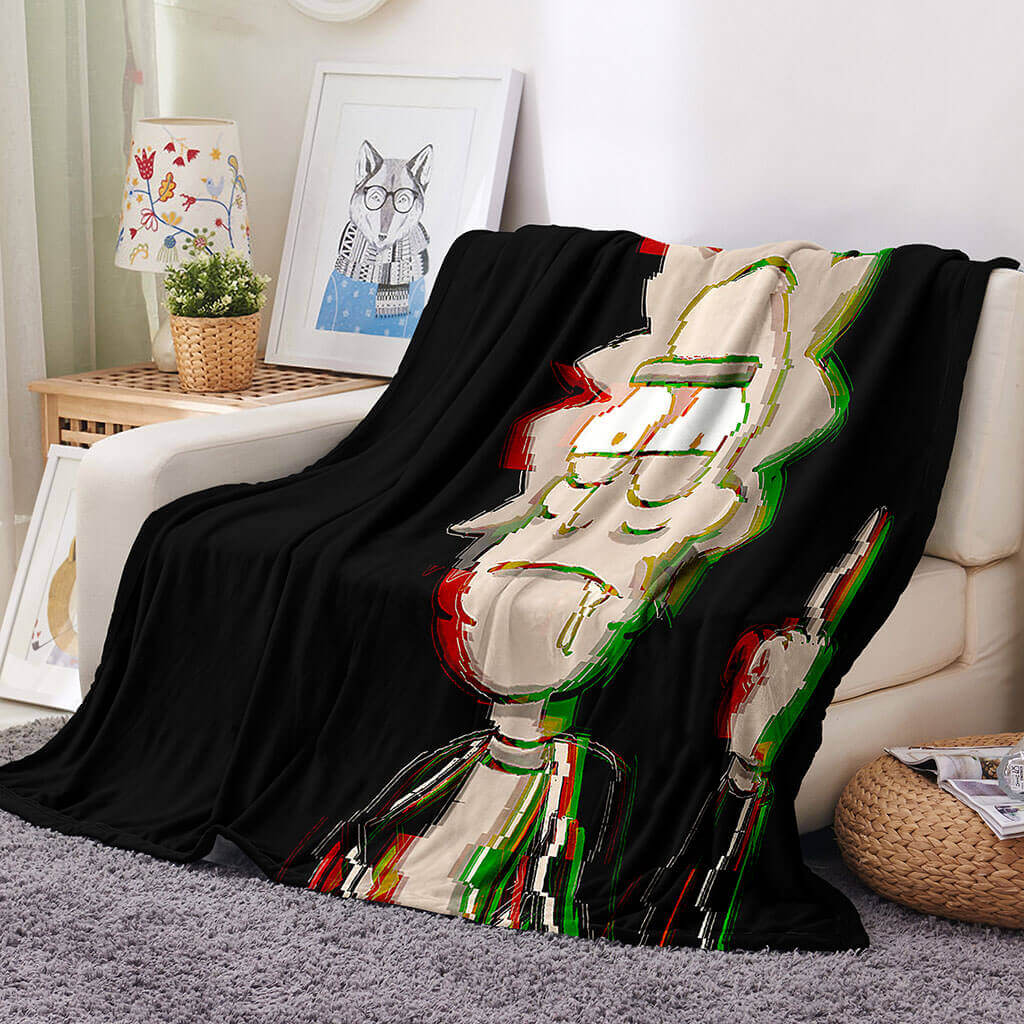 2025 NEW Rick and Morty Blanket Flannel Throw Room Decoration