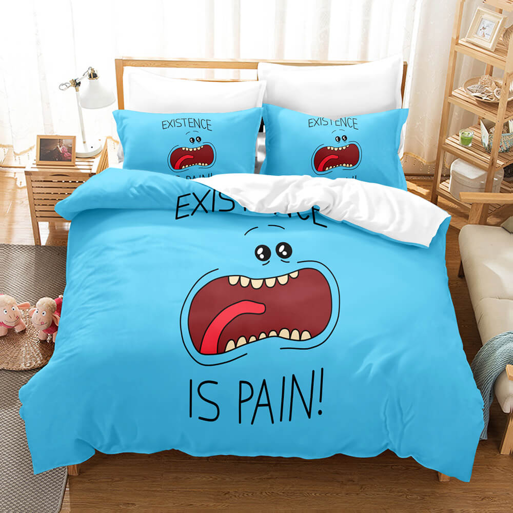 2025 NEW Rick and Morty Pattern Bedding Sets Quilt Covers Room Decoration
