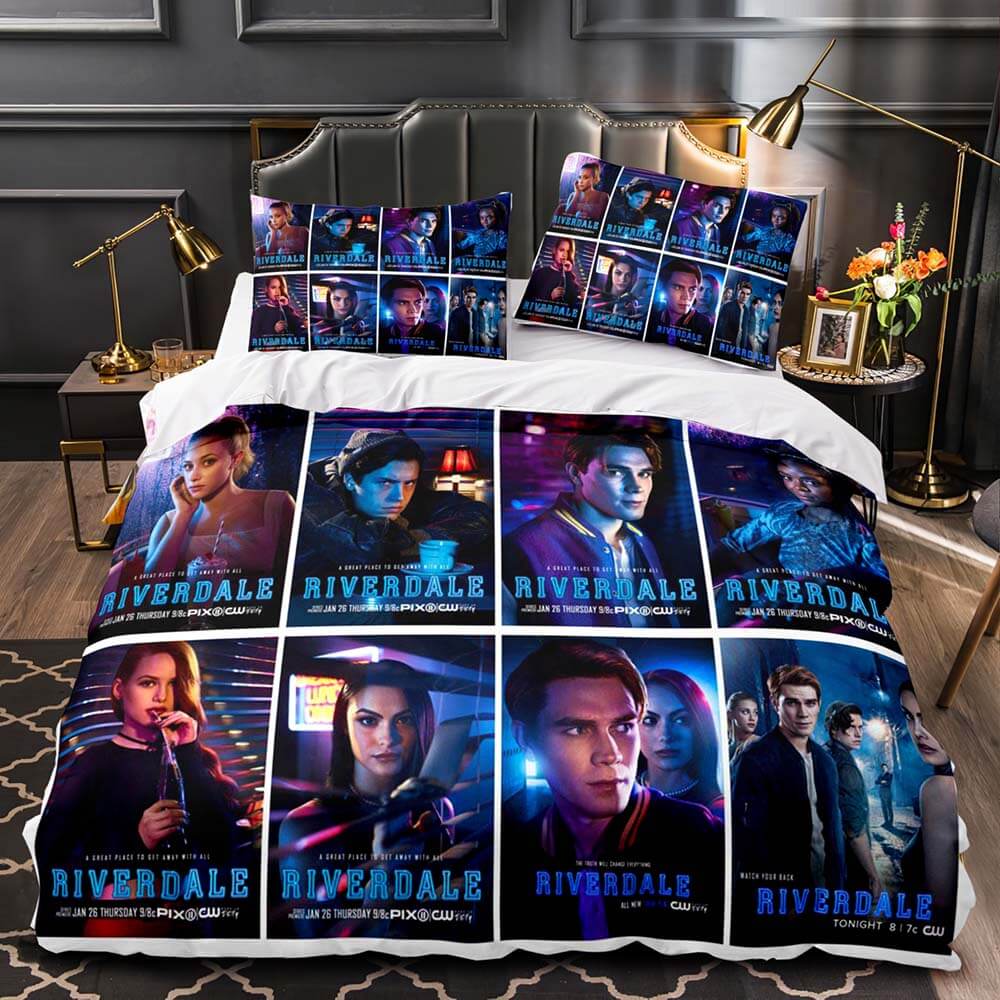 2024 NEW Riverdale Cosplay Bedding Set Quilt Covers Without Filler