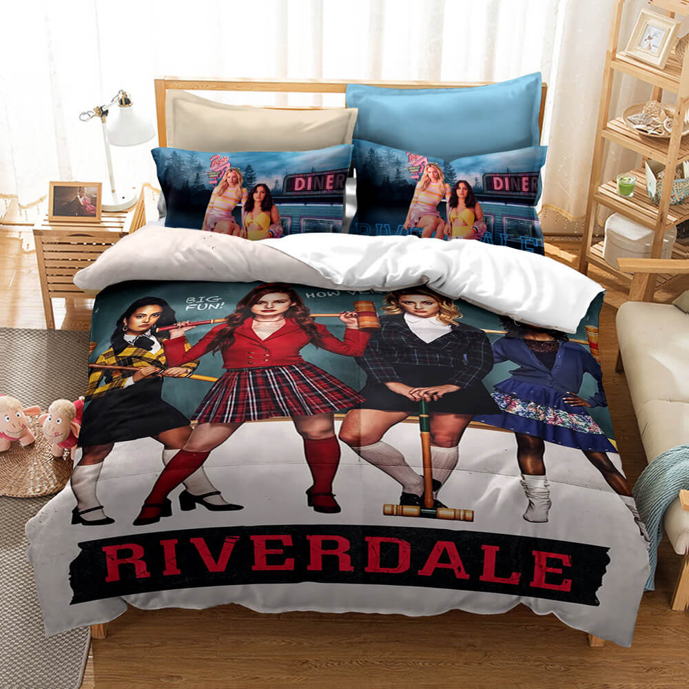 2024 NEW Riverdale TV Cosplay Bedding Set Quilt Covers Without Filler