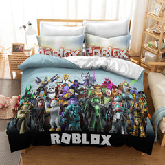 2024 NEW Roblox Pattern Bedding Set Quilt Cover Without Filler