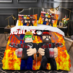 2024 NEW Game Roblox Bedding Set Quilt Cover Room Decoration