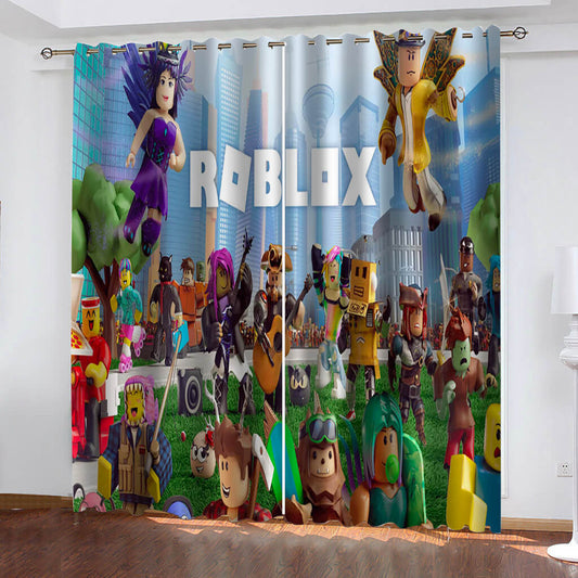 2026 NEW Roblox Curtains Blackout Window Treatments Drapes for Room Decoration 1024