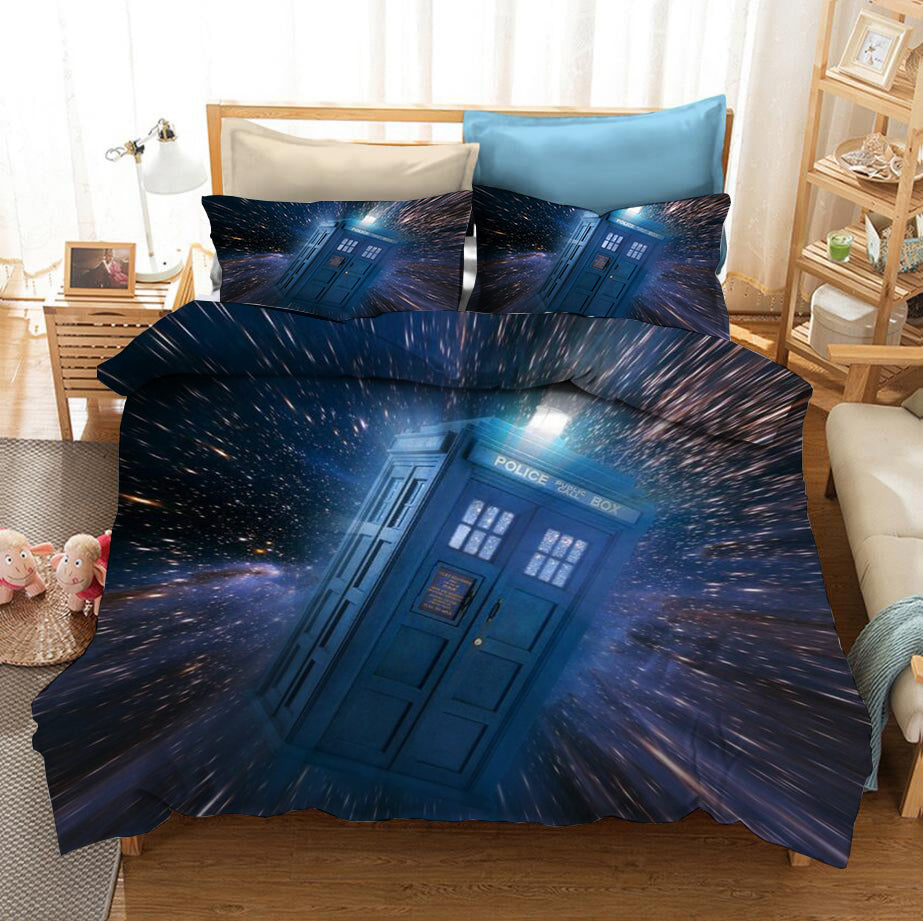 Doctor Who #7 Duvet Cover Quilt Cover Pillowcase Bedding Set Bed Linen Home Bedroom Decor