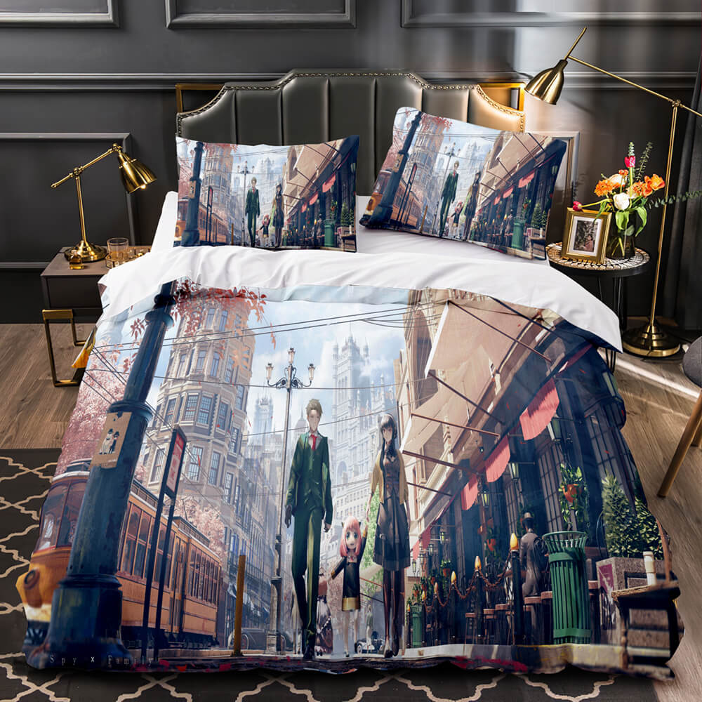 2024 NEW SPY×FAMILY Bedding Set Quilt Cover Without Filler