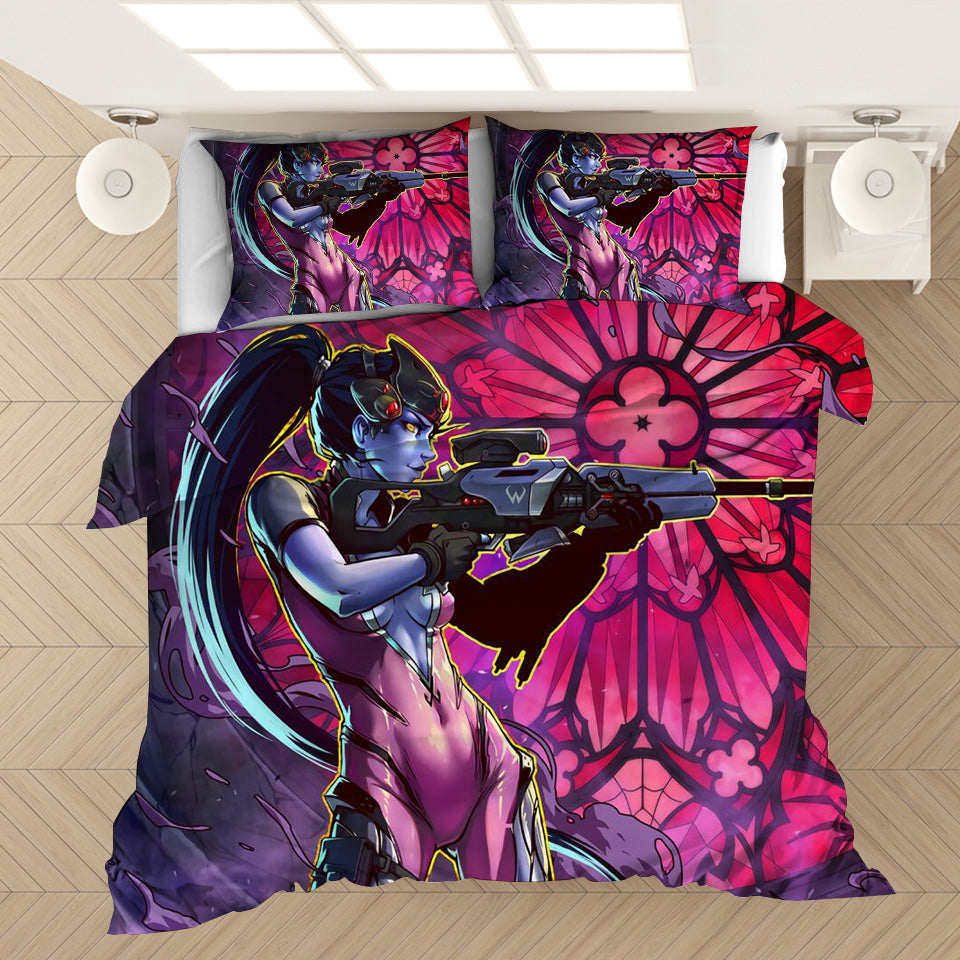 Game Overwatch Widowmaker #38 Duvet Cover Quilt Cover Pillowcase Bedding Set Bed Linen Home Decor