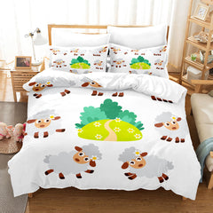 2024 NEW Sheep Bedding Set Quilt Cover Without Filler