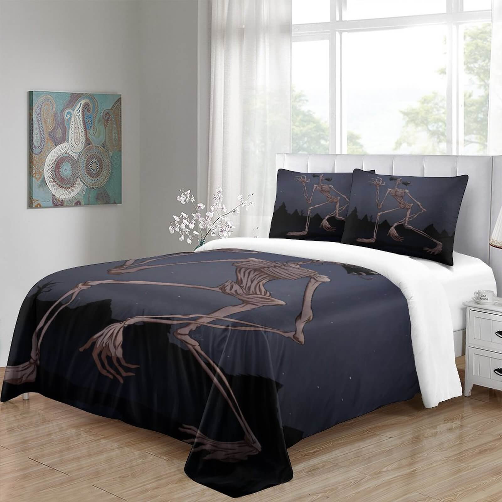 2024 NEW Siren Head Bedding Set Quilt Duvet Cover Without Filler