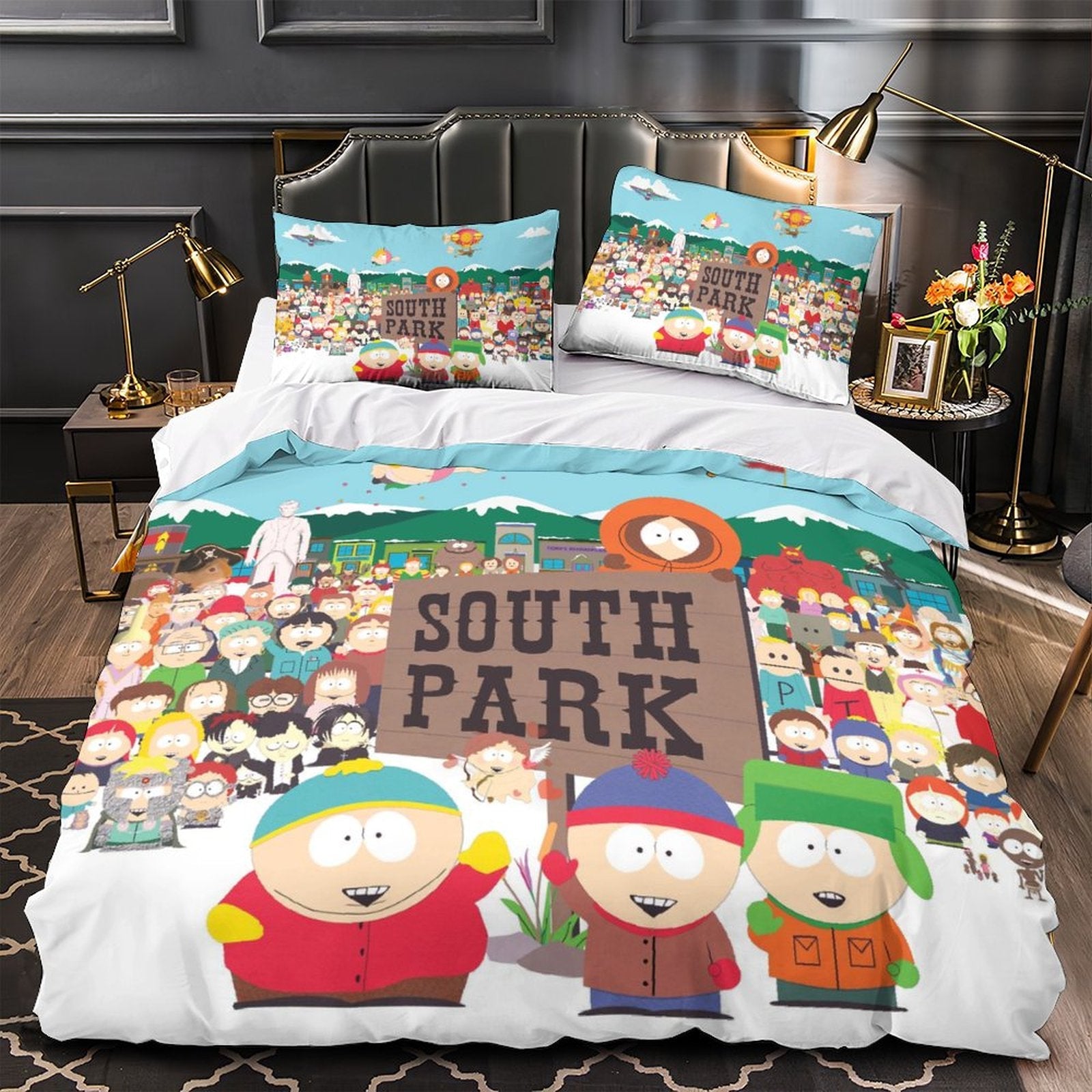 2024 NEW South Park the Stick Of Truth Bedding Set Quilt Cover Without Filler