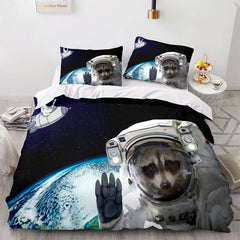 2024 NEW Space Astronaut Bedding Sets Quilt Covers Without Filler