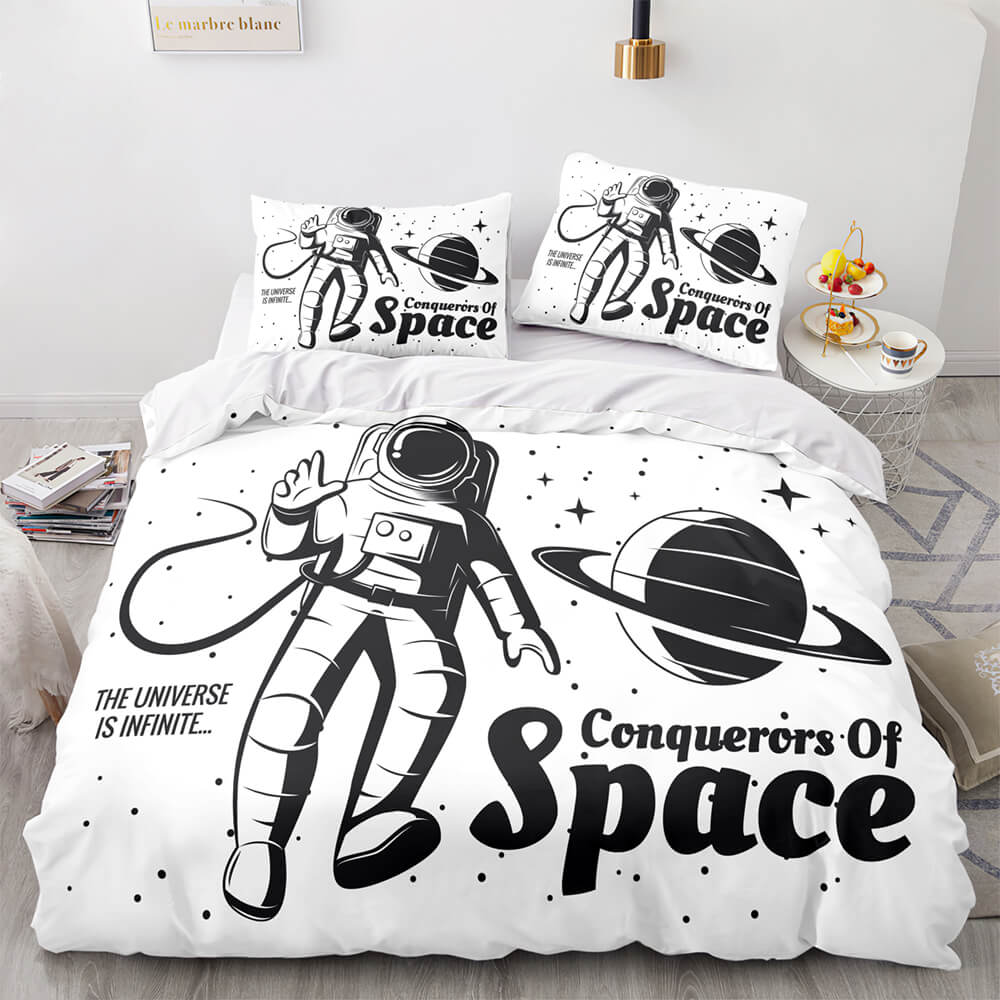 2024 NEW Space Astronaut Bedding Sets Quilt Covers Without Filler