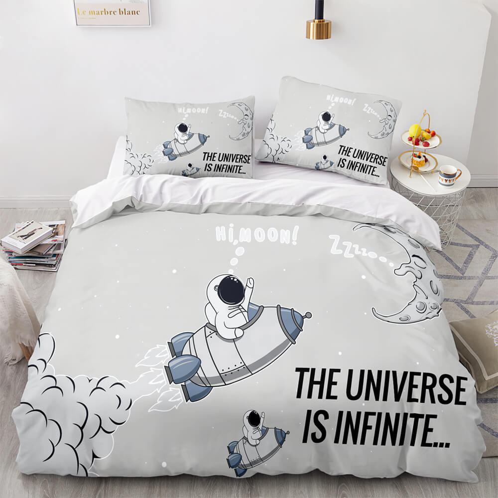 2024 NEW Space Astronaut Bedding Sets Quilt Covers Without Filler