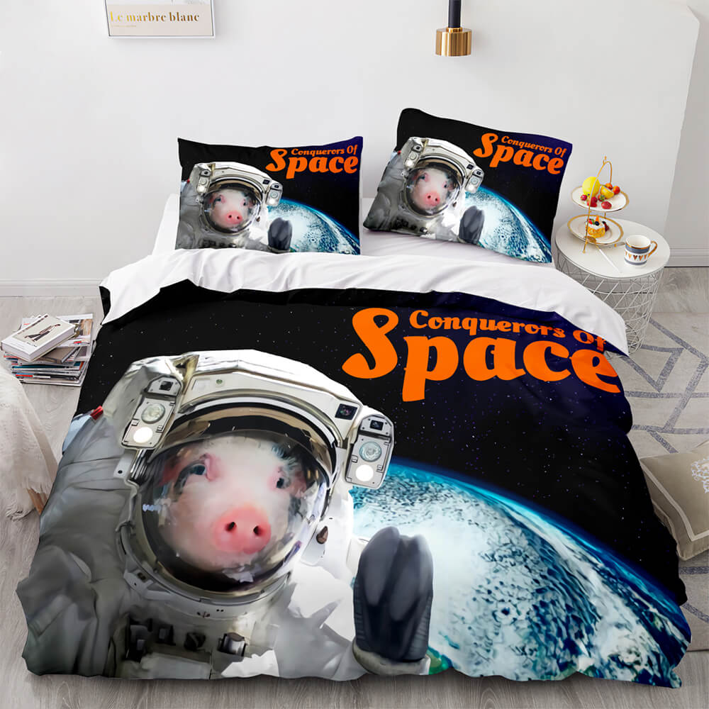 2024 NEW Space Astronaut Bedding Sets Quilt Covers Without Filler