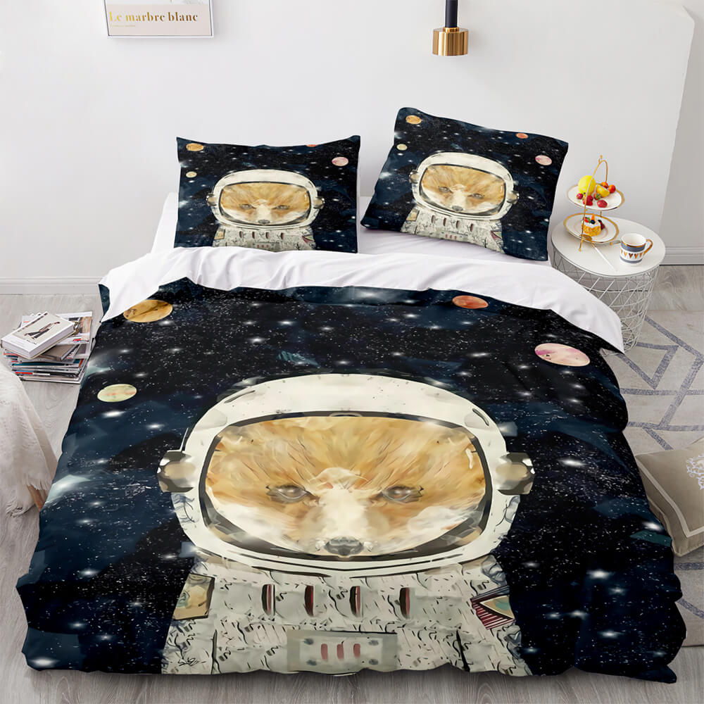 2024 NEW Space Astronaut Bedding Sets Quilt Covers Without Filler