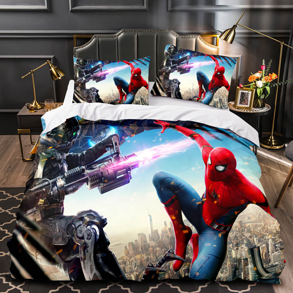 2025 NEW Spider-Man Homecoming Cosplay Bedding Sets Quilt Covers Without Filler