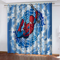 2024 NEW Spiderman Curtains Cosplay Blackout Window Drapes for Room Decoration