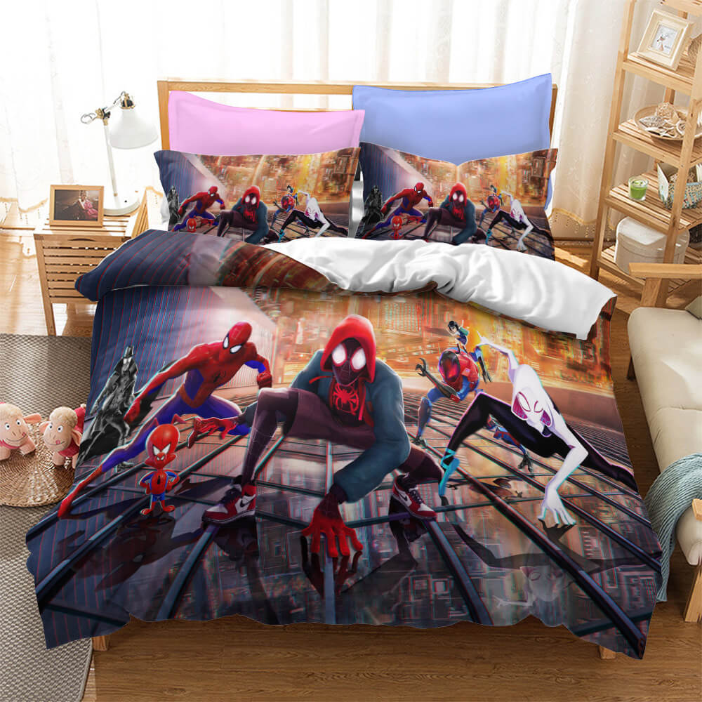 2024 NEW Spiderman Gwen Spider Bedding Set Quilt Cover Without Filler